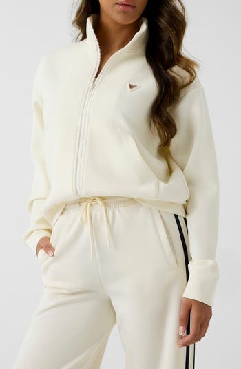 GUESS Olympe Front Zip Jacket | Nordstrom