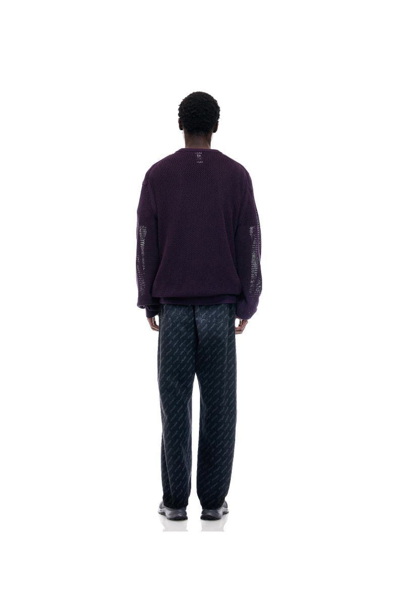 vowels Straight Denim, Alternate, color, Black Laser