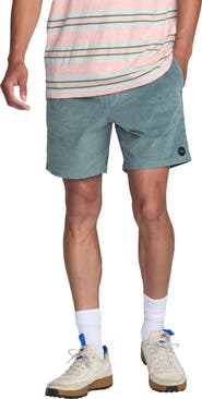 RVCA Escape Drawstring Cotton Walking Shorts