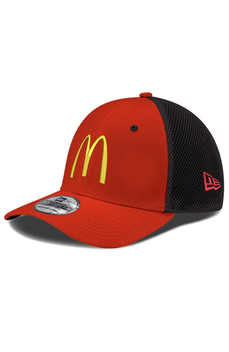 New Era Men's New Era Scarlet Bubba Wallace McDonald's NEO 39THIRTY Flex Hat, Alternate, color, 
