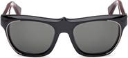 Christian Louboutin Georges 55mm Square Sunglasses