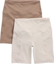 YOGALICIOUS Set of 2 Lux High Waist Bike Shorts