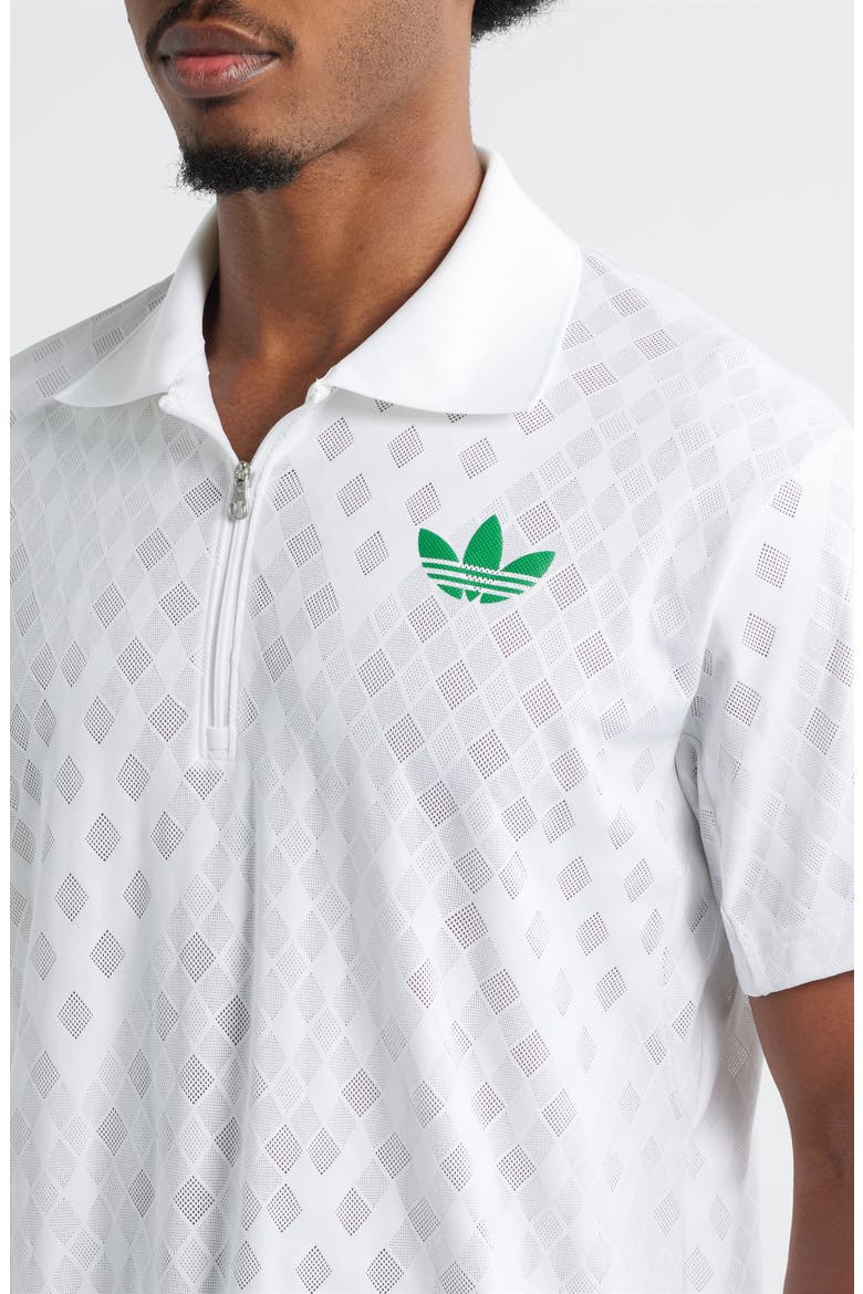 Pro Quarter Zip Polo, Alternate, color, WHITE