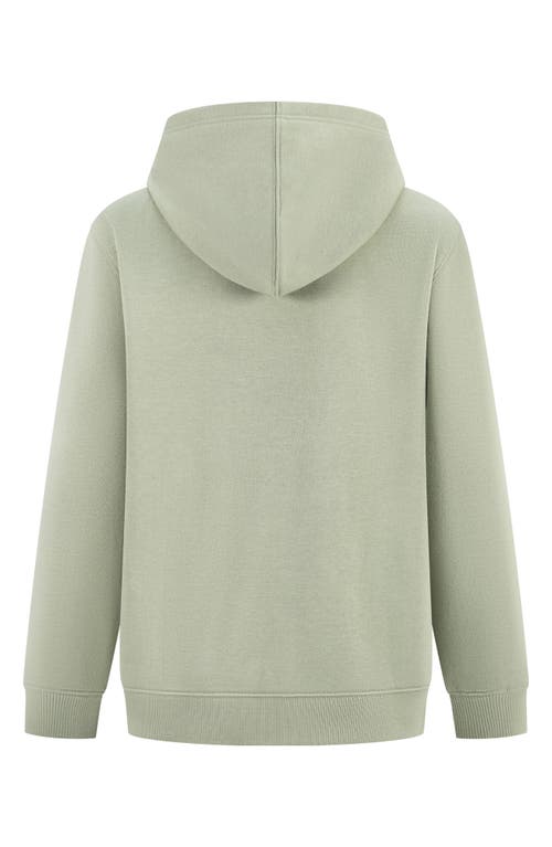 Quiksilver Kids' Golden Horizon Full Zip Hoodie In Green