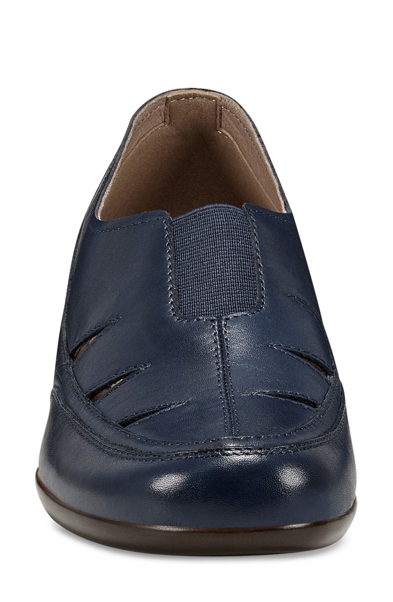 Easy Spirit Daisie Flat, Alternate, color, Dark Blue