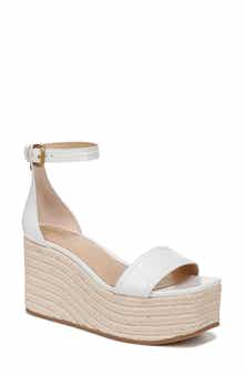 Veronica Beard Gianna Platform Wedge Sandal