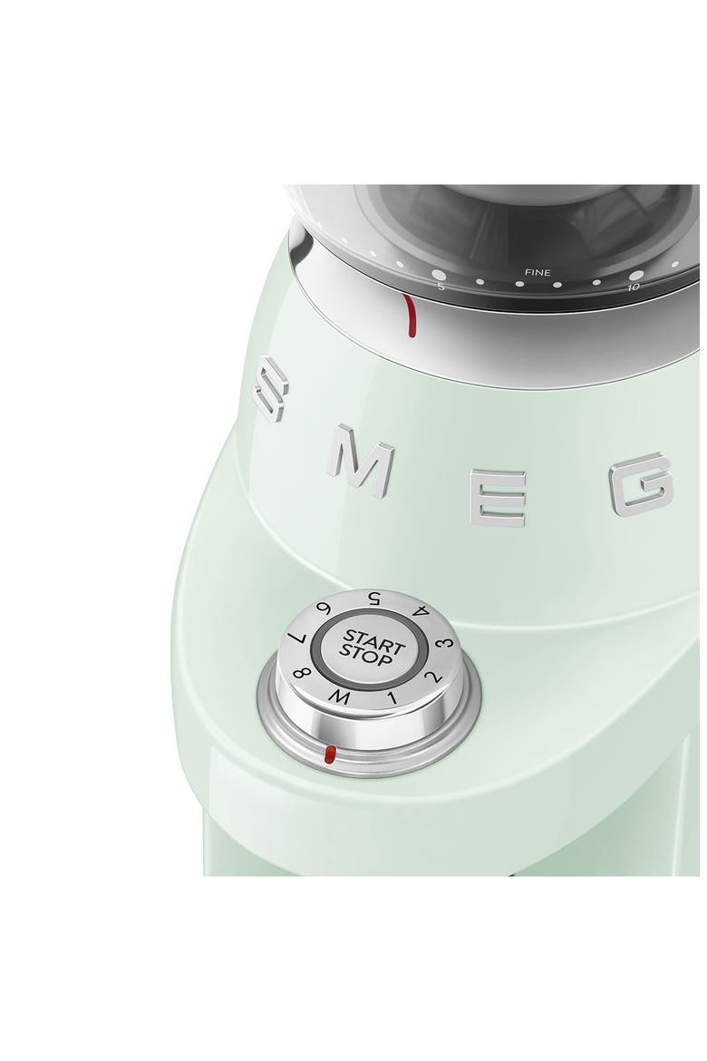 '50s Retro Style Coffee & Espresso Grinder, Alternate, color, PASTEL GREEN