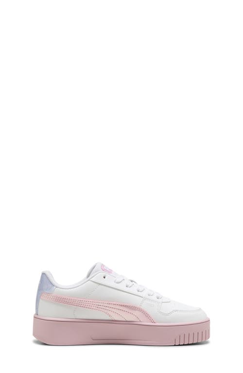 Puma Kids' Carina Street Platform Sneaker In Pink