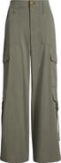 Wit & Wisdom High Waist Cotton Blend Cargo Pants