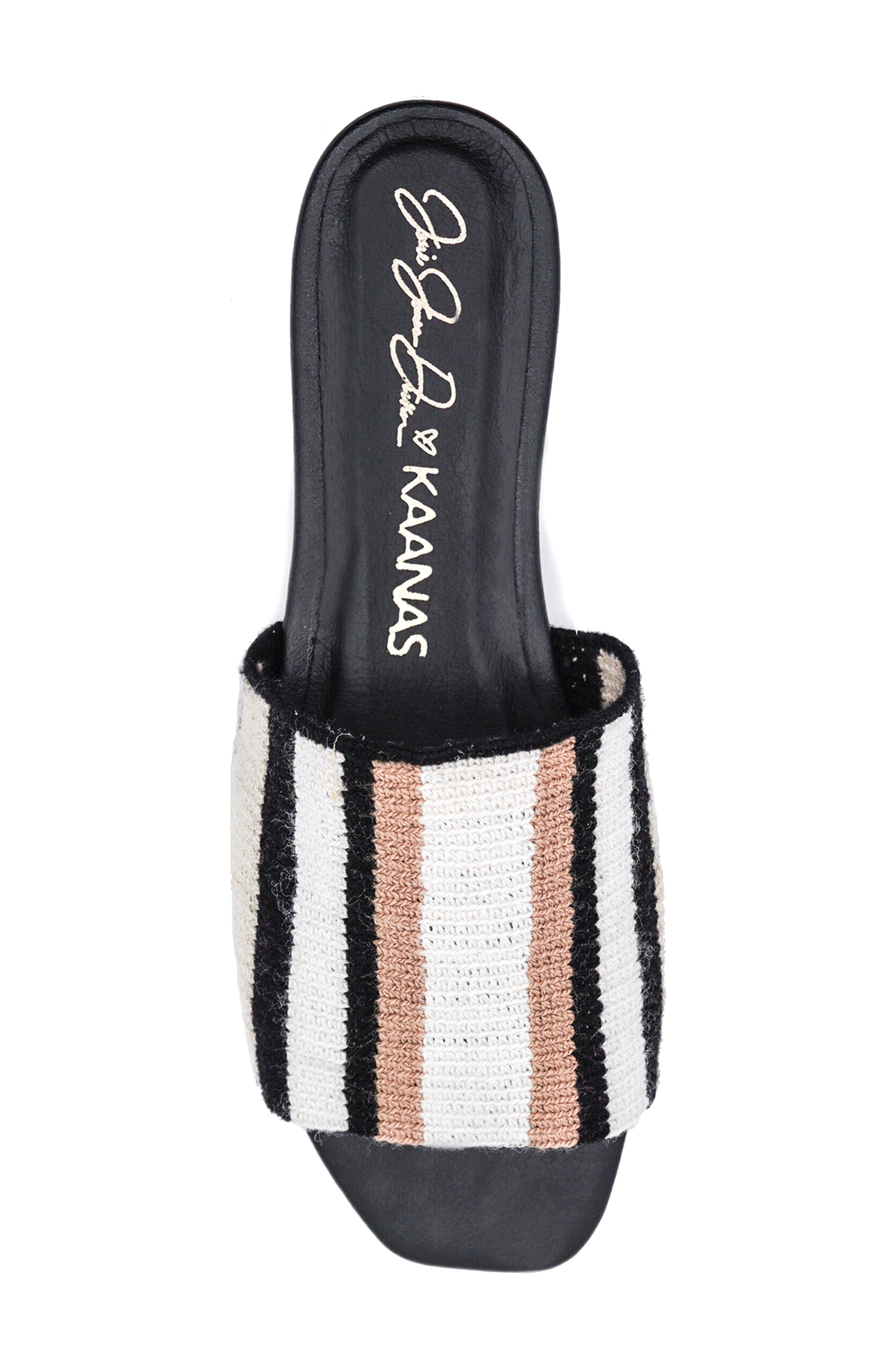 x Jessie James Decker Bronte Slide Sandal, Alternate, color, BLACK