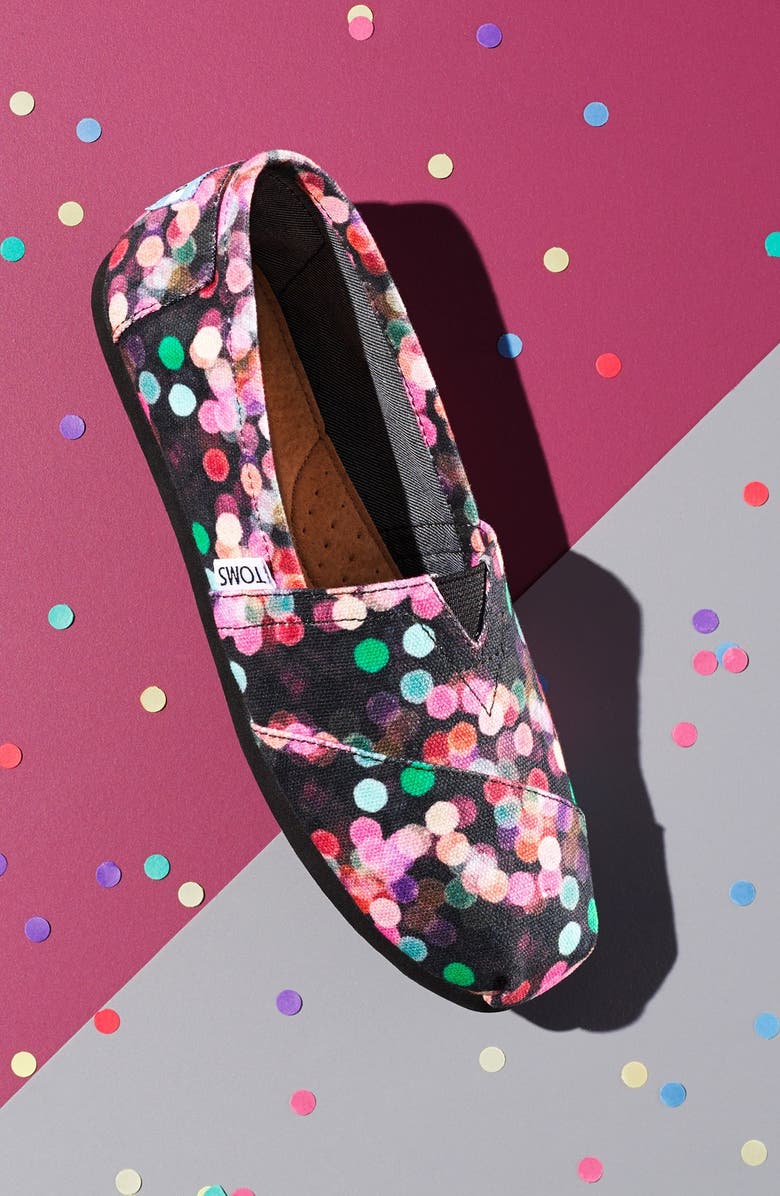 TOMS 'Classic - Night Lights' Slip-On, Alternate, color,