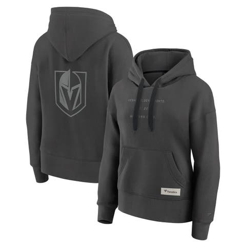 Women's Fanatics Charcoal Vegas Golden Knights Elements Future Ground Subtle Tonal Pullover Hoodie