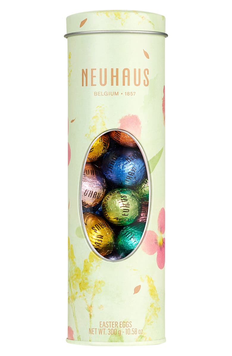 NEUHAUS Easter 27-Piece Chocolate Egg Assortment Canister, Main, color, 