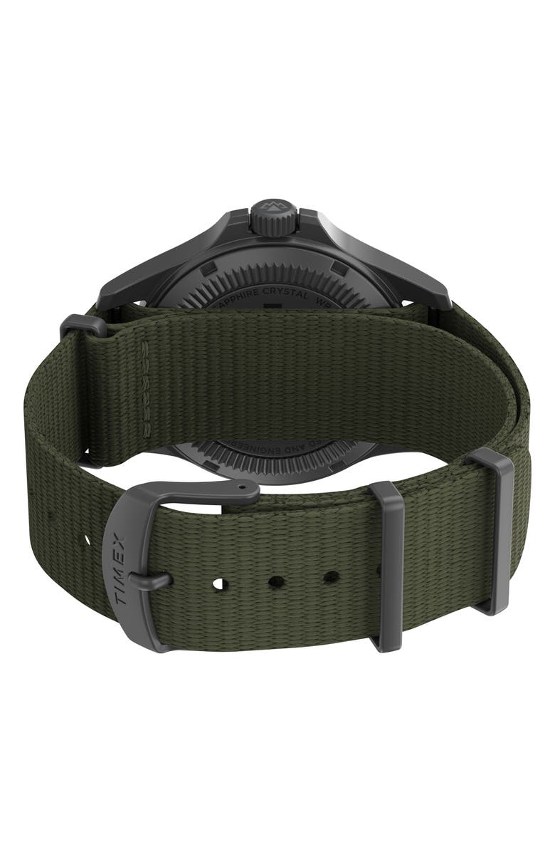 Timex<sup>®</sup> Expedition North Field Post Solar Webbing Strap Watch, 41mm, Alternate, color,