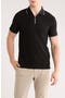 Tipped Half Zip Polo