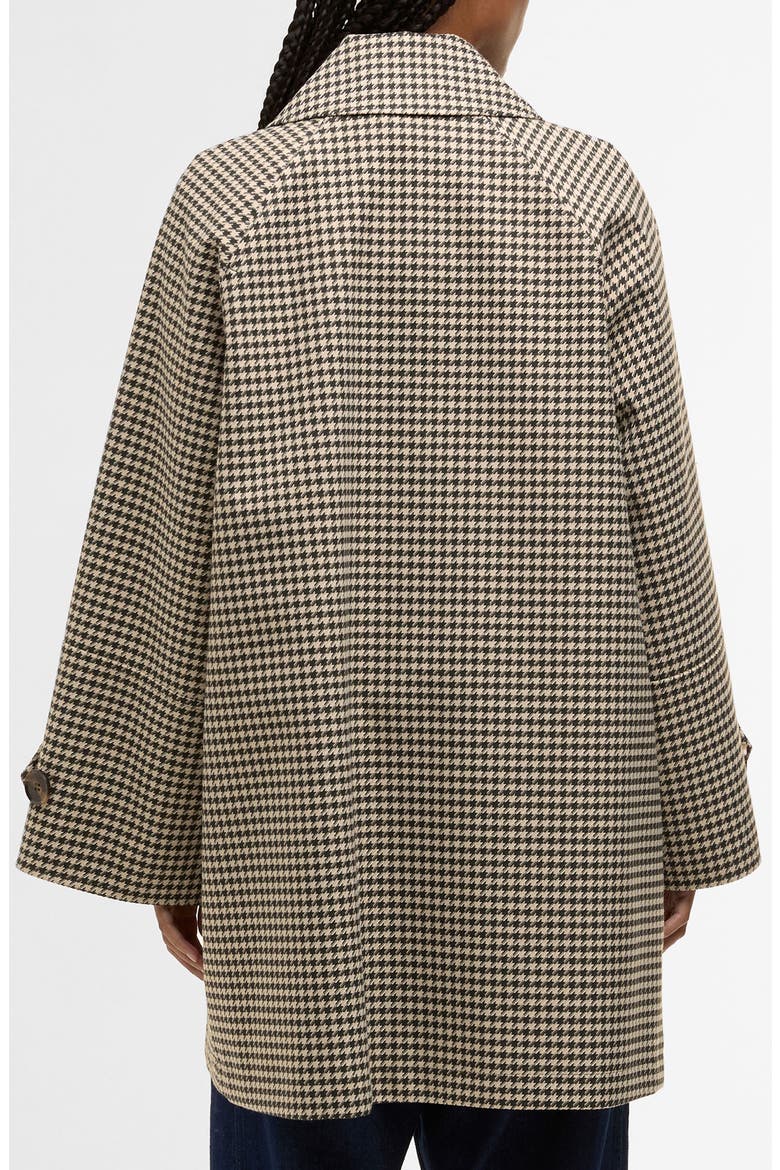Kennedy Water Resistant Houndstooth Check Jacket, Alternate, color, SAGE HOUNDSTOOTH/ MIST