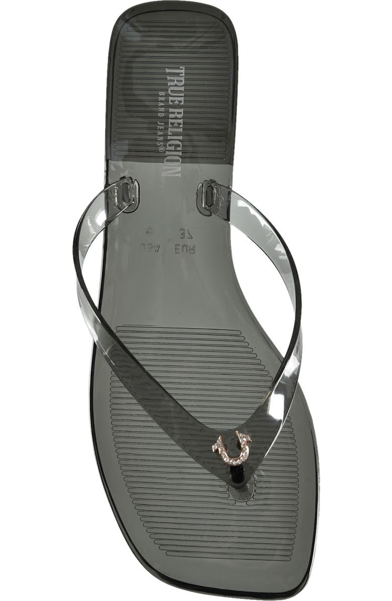 True Religion Lola Sandal, Alternate, color, Black