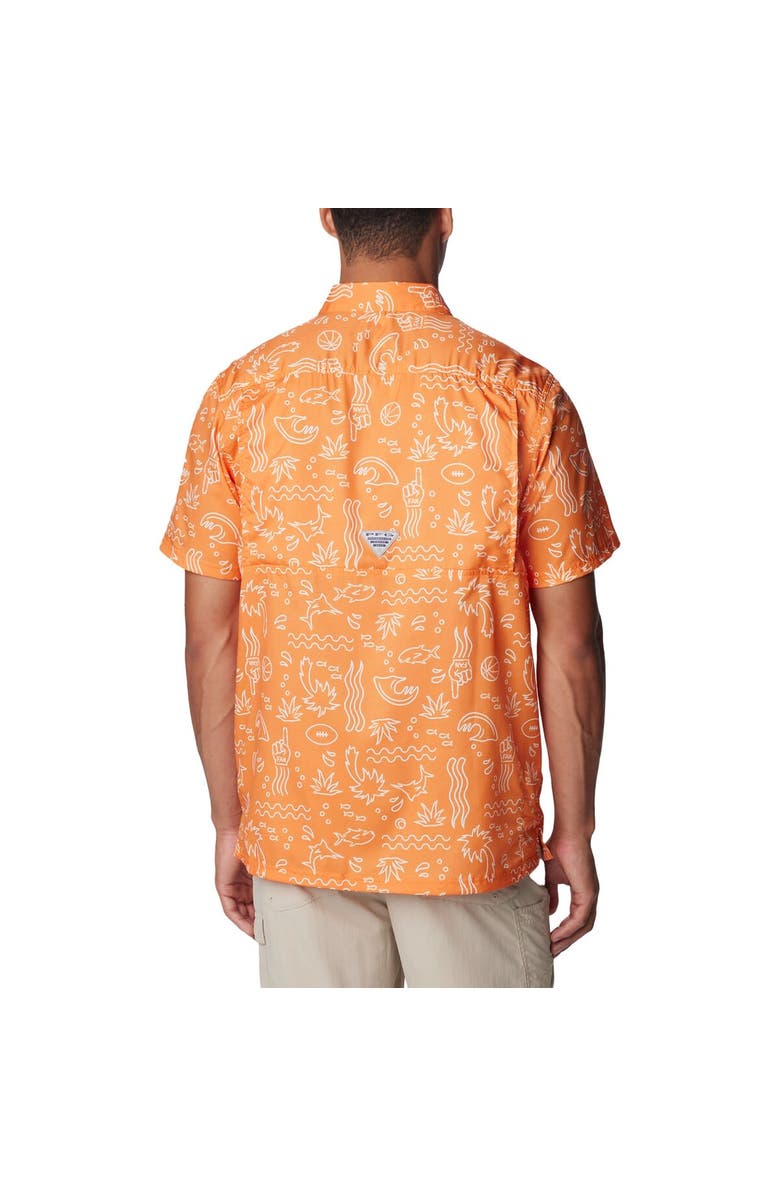 Columbia Men's Columbia Tennessee Orange Tennessee Volunteers Super Slack Tide Omni-Wick Button-Up Shirt, Alternate, color, Tennessee Orange