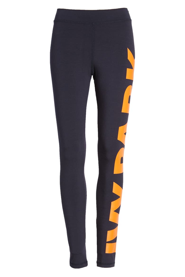 Oversize Logo Leggings, Alternate, color, INK