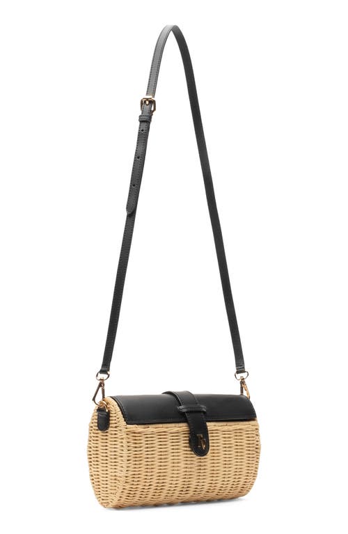 Frances Valentine Betsy Wicker Basket Crossbody Bag
