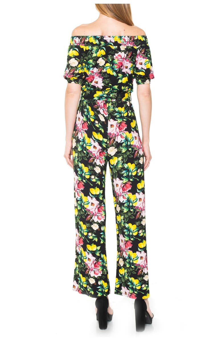 Alexia Admor Brea Off-the-Shoulder Wide Leg Jumpsuit, Alternate, color, 