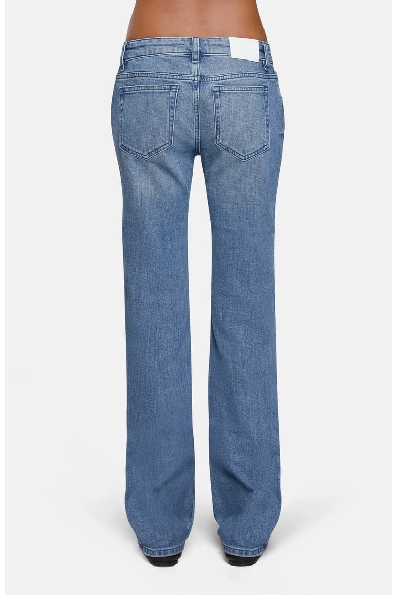 Lennon Low Waist Slim Straight Leg Jeans, Alternate, color, COLDWATER