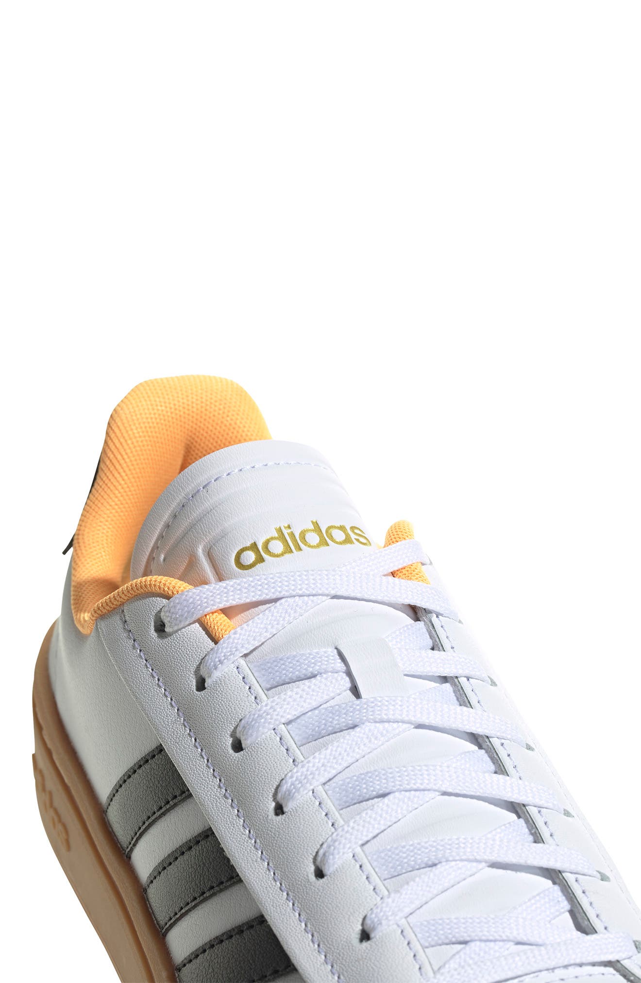 adidas Grand Court Alpha Leather Sneaker, Alternate, color, 