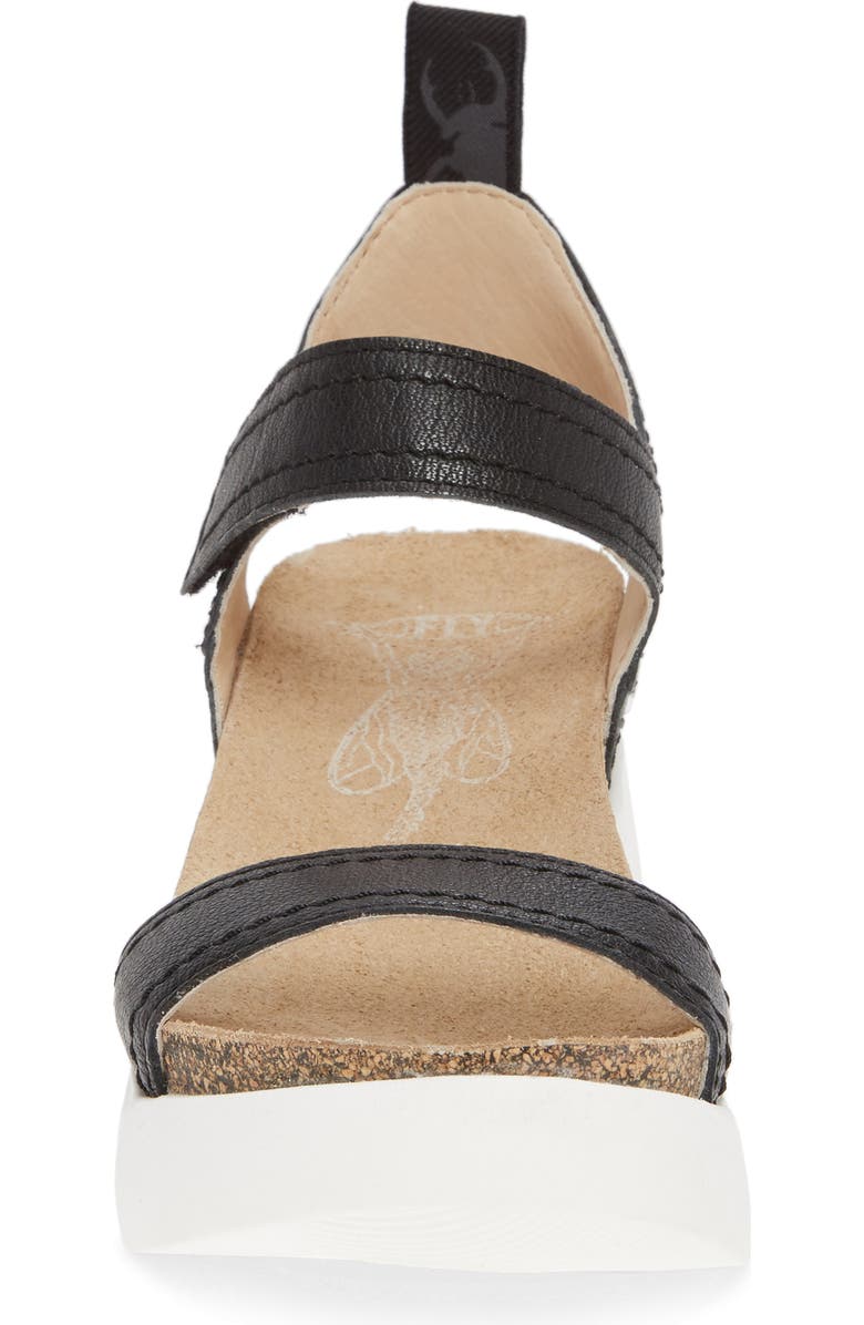 Fly London Sena Platform Sandal, Alternate, color,