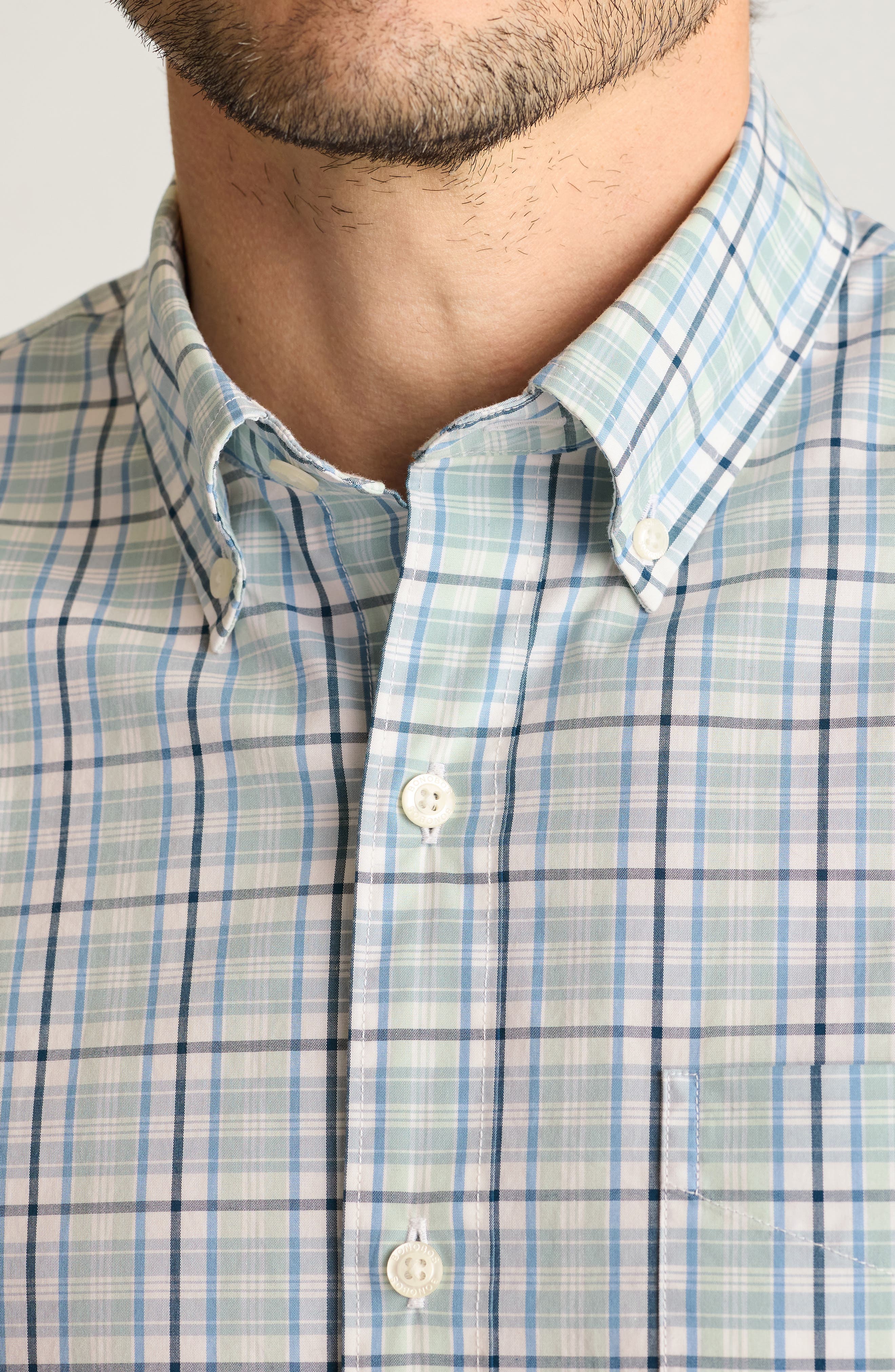 Everyday Plaid Cotton Stretch Flannel Button-Down Shirt - image 2