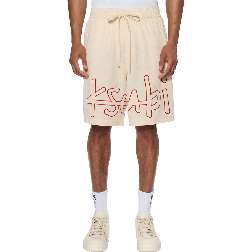Shop Ksubi 1999 Box Life Shorts In Tan