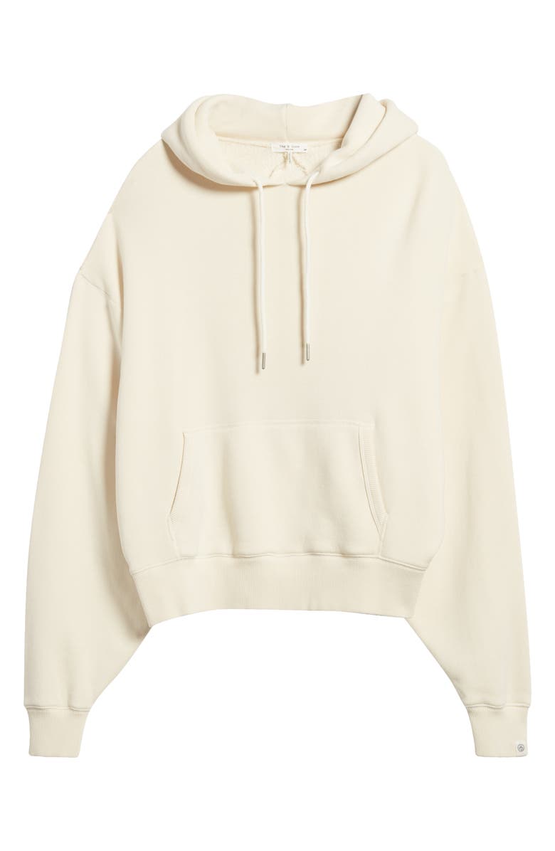 rag & bone Oversize French Terry Hoodie, Main, color,