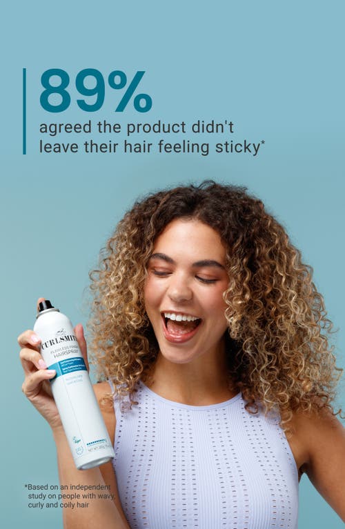 Curlsmith Flawless Finish Hairspray In Transparent