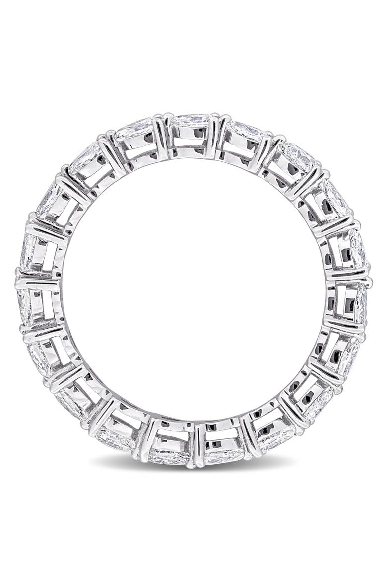 Diamond Pear Eternity Ring 14k, Alternate, color, 14K White Gold
