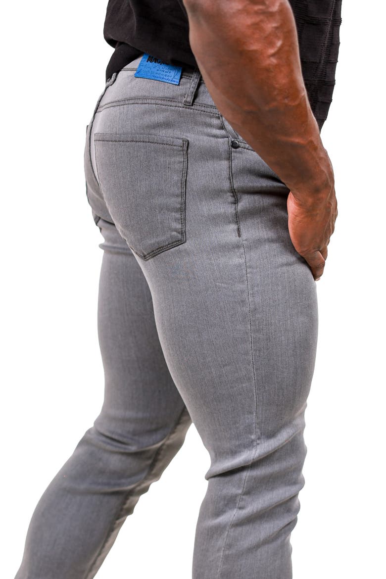 Marthyr Stretch Skinny Jeans, Alternate, color, GREY