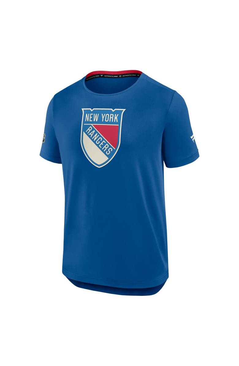 FANATICS Men's Fanatics Blue New York Rangers 2026 NHL Winter Classic Authentic Pro Tech T-Shirt, Alternate, color, Blue