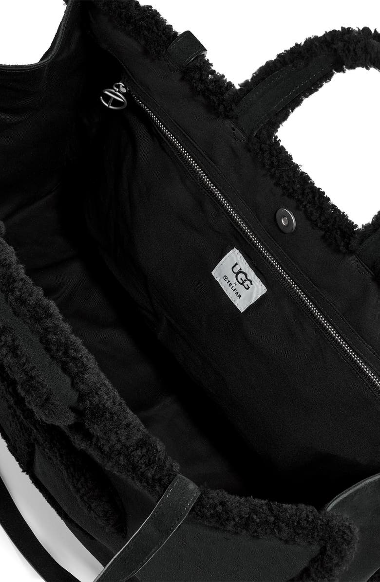 UGG<sup>®</sup> x TELFAR Gender Inclusive Large Genuine Shearling Shopper, Alternate, color,