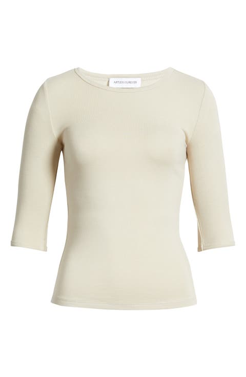 Lee Three-Quarter Sleeve Top