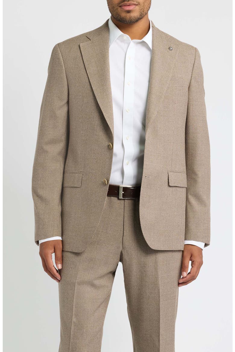 Mason Wool & Cashmere Suit, Alternate, color, TAN