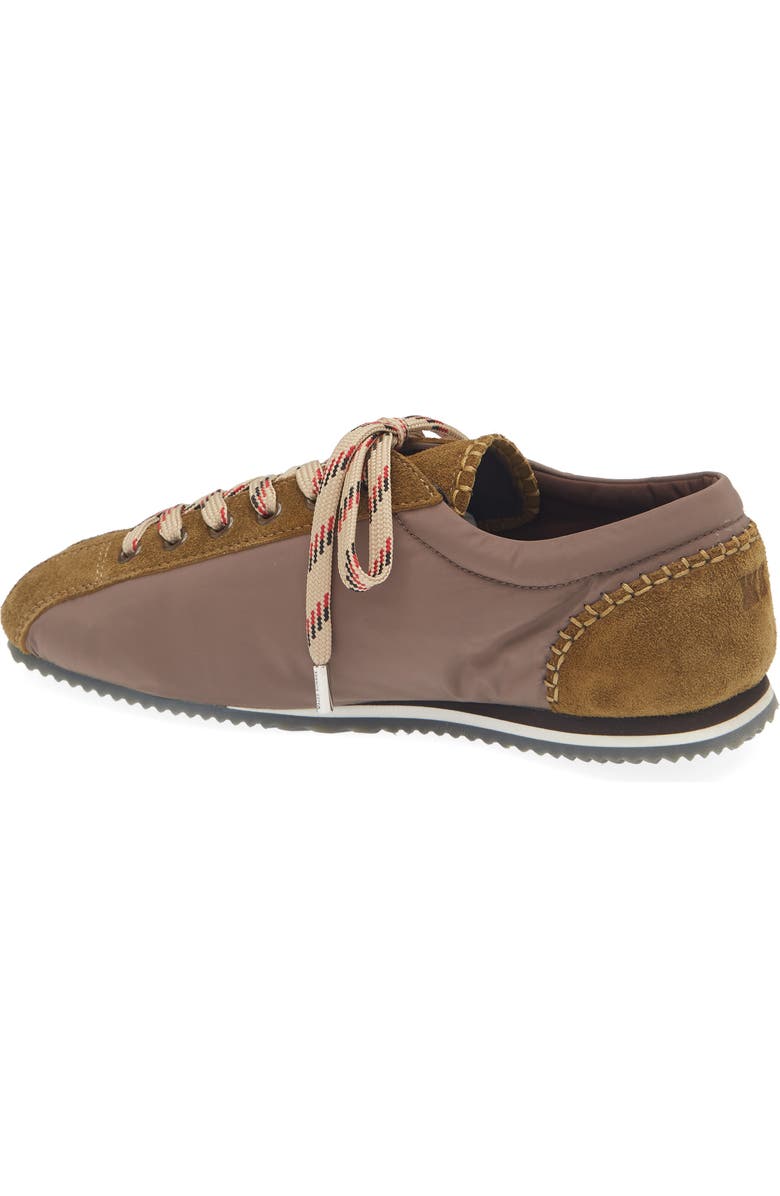 Wales Bonner Paris Leather & Suede Sneaker, Alternate, color, Olive/ Taupe