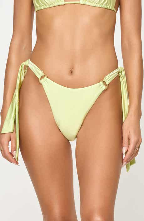 LSPACE Kiki Tanga Side Tie Bikini Bottoms
