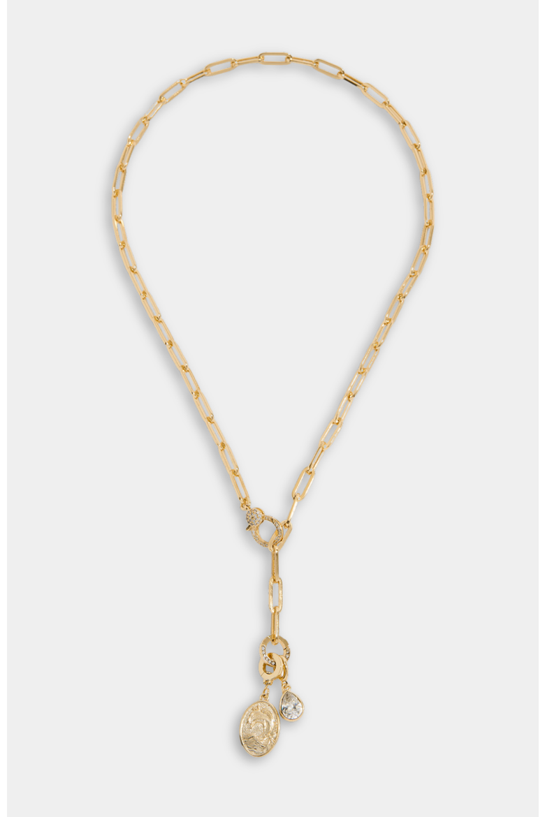 Baby Jane Convertible Lariat Necklace, Alternate, color, Gold
