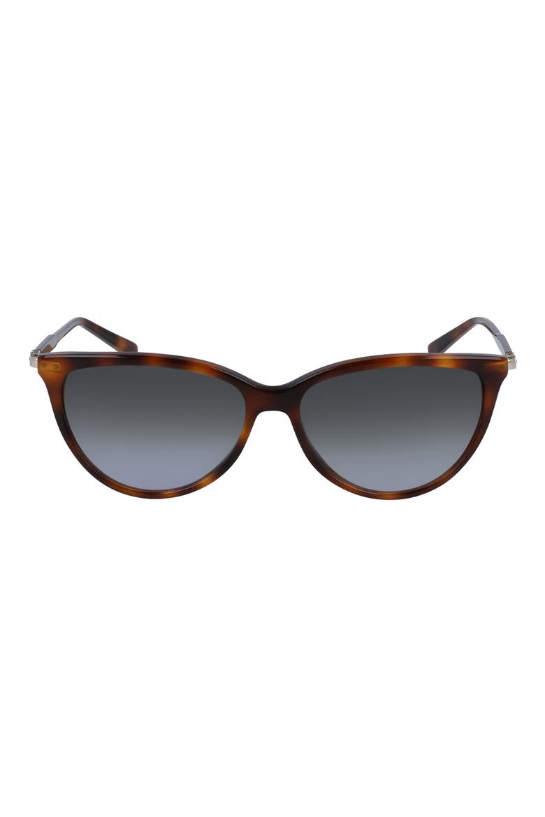 Timeless 5mm Cat Eye Sunglasses, Main, color, TORTOISE
