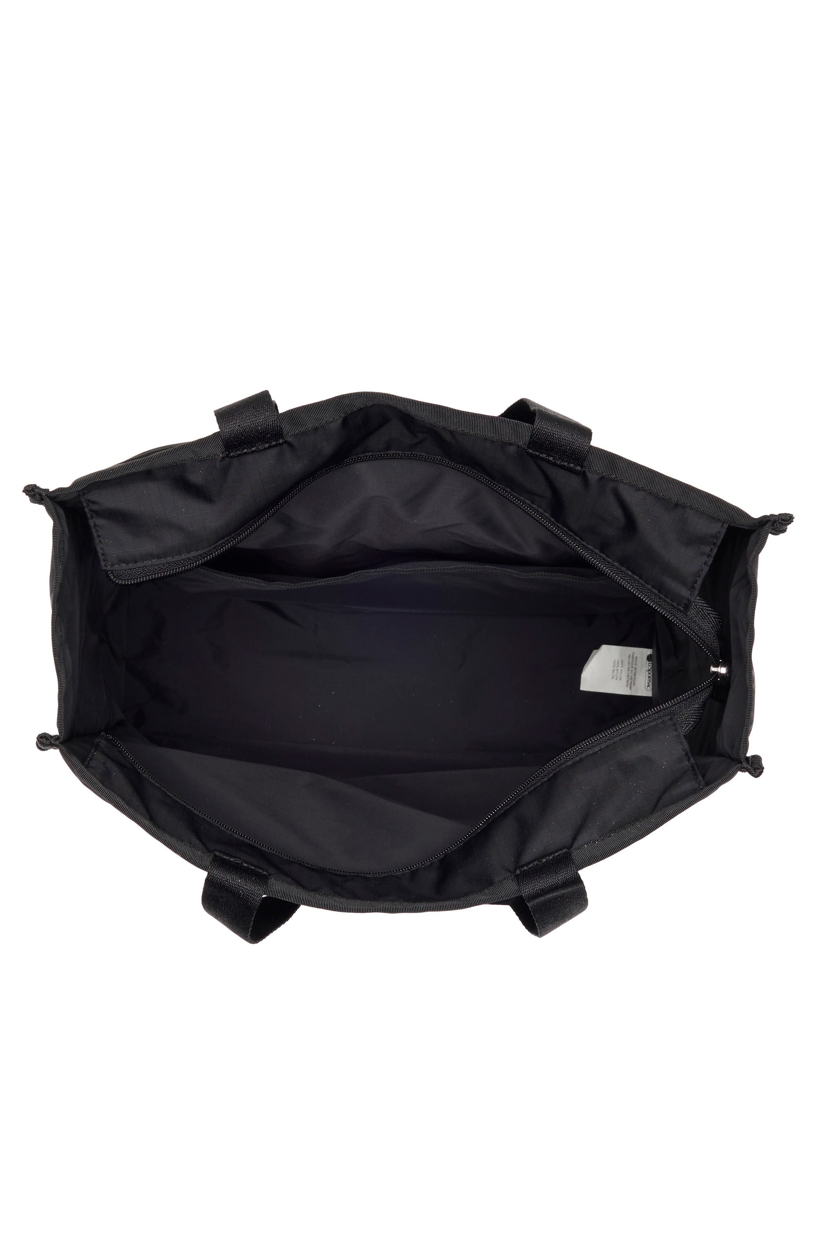 LeSportsac Large Nylon Tote Bag, Alternate, color, Recycled Black