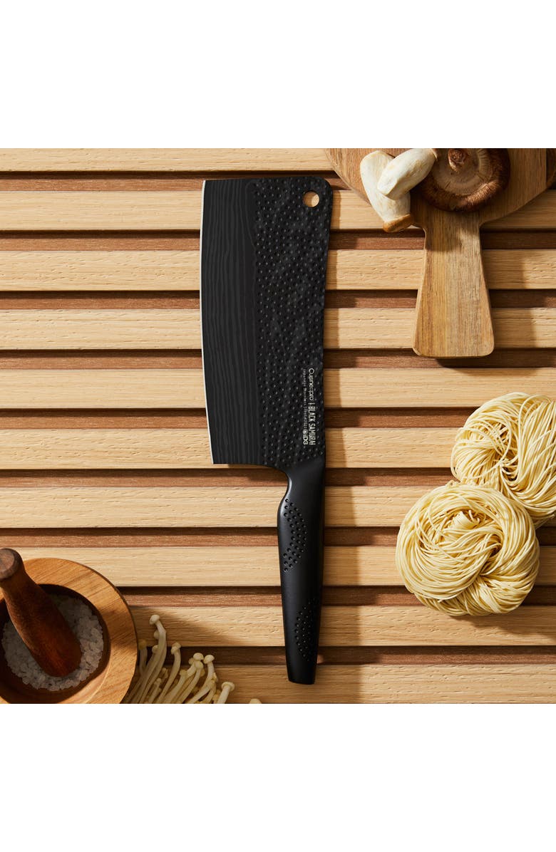 Cuisine::pro<sup
®</sup
iD3<sup
®</sup
BLACK SAMURAI 6.5" Cleaver, Alternate, color, Black