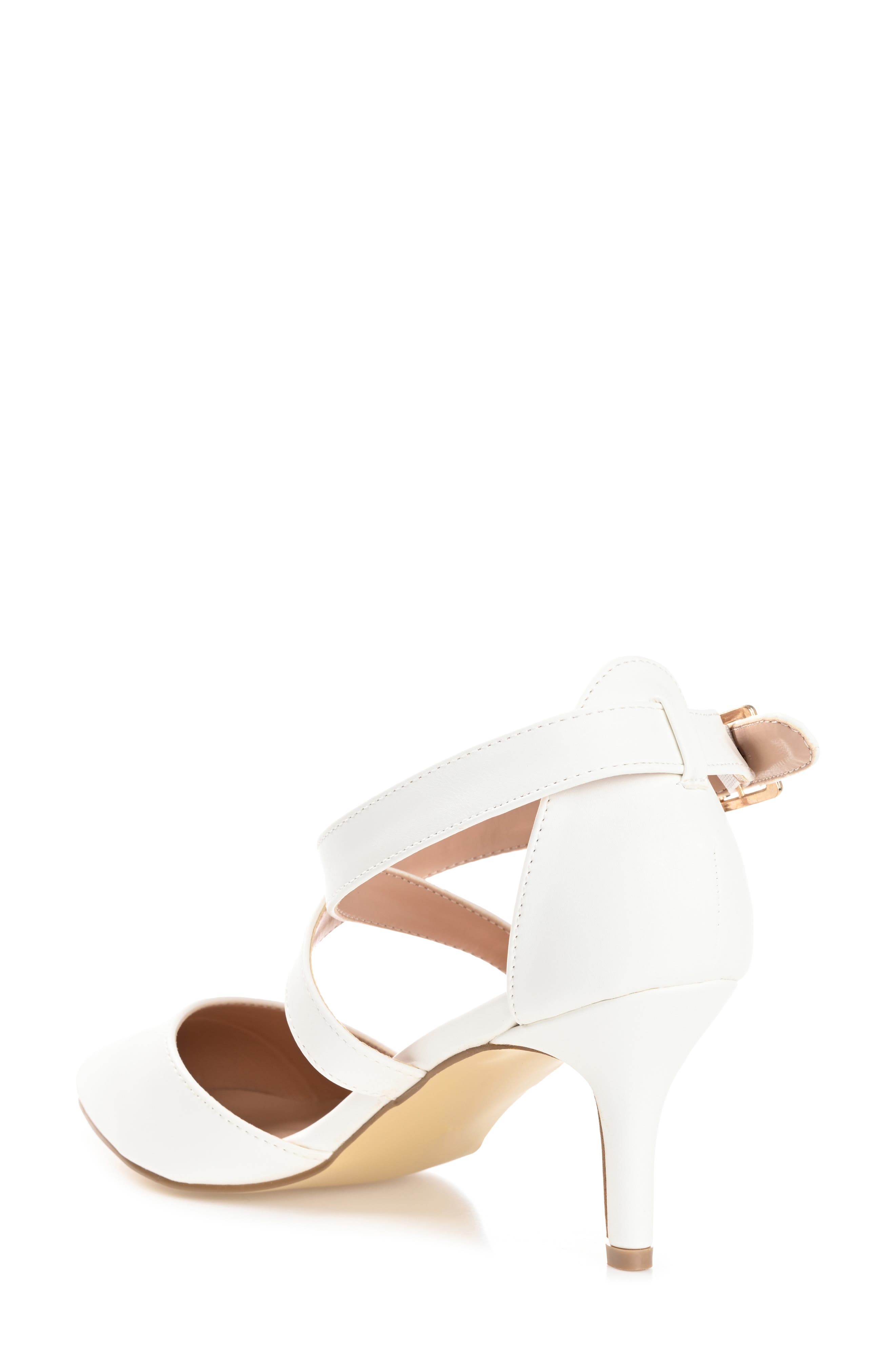 Riva Crossover Pump, Alternate, color, WHITE