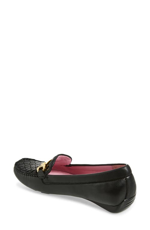 Robert Zur Mirror Driving Loafer In Black