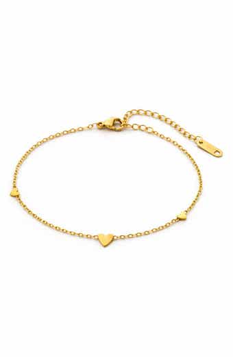 REBL Dainty Heart Station Bracelet