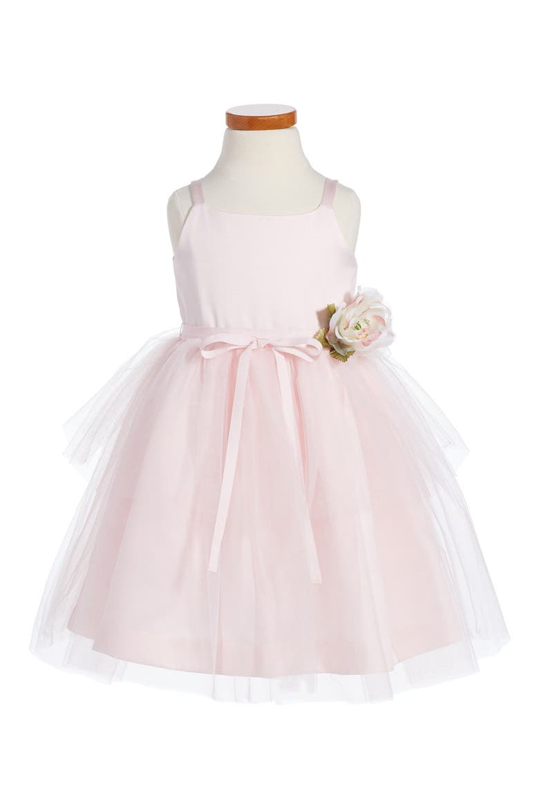 Tulle Ballerina Dress, Main, color, BLUSH PINK