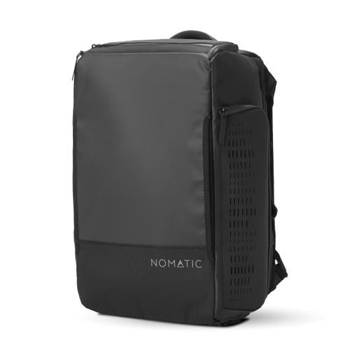 Nomatic Water Resistant Travel Backpack/gym Duffle 30l In Black