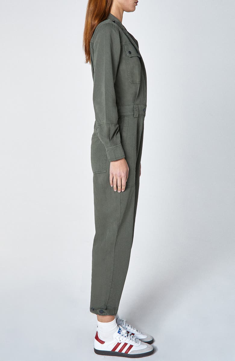 Unpublished Janna Long Sleeve Cotton Utility Jumpsuit, Alternate, color,